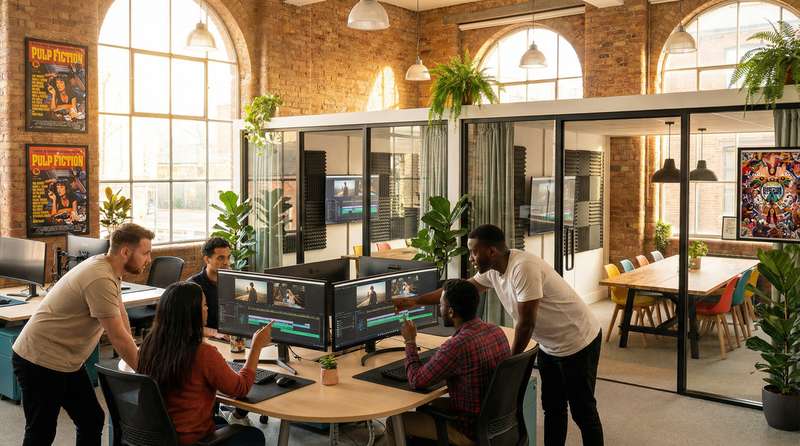 萝莉公司办公环境